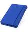 Визитница-книжка ST Leather 19219 Синяя фото, картинка, изображение
