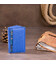 Визитница-книжка ST Leather 19219 Синяя фото, картинка, изображение