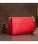 Вместительный клатч из двух частей женский ST Leather 19251 Красный фото, картинка, изображение