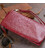 Кошелек-клатч из кожи с карманом для мобильного ST Leather 19311 Бордовый картинка, изображение, фото