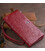 Кошелек-клатч из кожи с карманом для мобильного ST Leather 19311 Бордовый картинка, изображение, фото