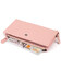 Кошелек-клатч из кожи с карманом для мобильного ST Leather 19313 Розовый фото, картинка, изображение