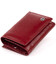Горизонтальное портмоне из кожи женское на магните ST Leather 19333 Бордовое фото, картинка, изображение
