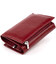 Горизонтальное портмоне из кожи женское на магните ST Leather 19333 Бордовое фото, картинка, изображение