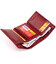 Горизонтальное портмоне из кожи женское на магните ST Leather 19333 Бордовое фото, картинка, изображение