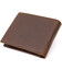 Портмоне унисекс матовое Vintage 20445 Темно-коричневое фото, картинка, изображение