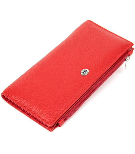 Женский кожаный кошелек ST Leather 19381 Красный фото, картинка, изображение