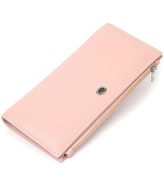 Жіночий гаманець з натуральної шкіри ST Leather 19383 Рожевий картинка, зображення, фото