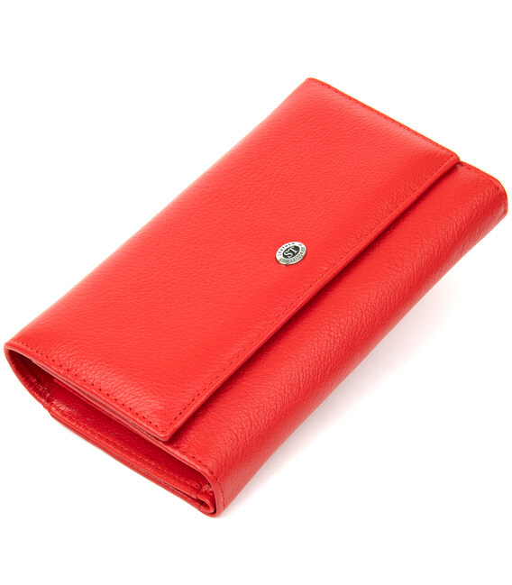 Місткий гаманець для жінок ST Leather 19391 Червоний картинка, зображення, фото