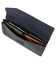 Практичное стильное портмоне унисекс GRANDE PELLE 11558 Черный фото, картинка, изображение