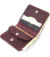 Кожаное матовое портмоне Shvigel 16604 Бордовый фото, картинка, изображение