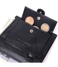 Вертикальный мужской бумажник из натуральной кожи ST Leather 19406 Черный фото, картинка, изображение
