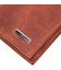 Мужское вертикальное портмоне без застежки в винтажной коже KARYA 21363 Рыжий фото, картинка, изображение