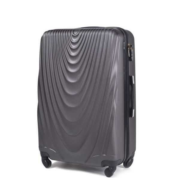 Валіза Wings 304 середня M сіра - картинка, зображення, фото валізи