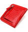 Лакированный женский кошелек небольшого размера из натуральной фактурной кожи CANPELLINI 21800 Красный фото, картинка, изображен