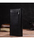 Жіночий шкіряний гаманець для карток купюр та монет CANPELLINI 21822 Чорний картинка, зображення, фото