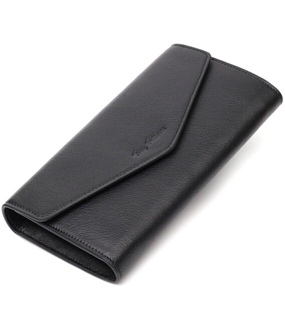 Женское вместительное портмоне из натуральной кожи Tony Bellucci 21976 Черный фото, картинка, изображение