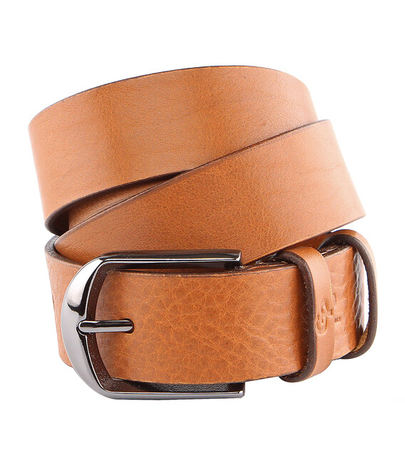 Ремінь чоловічий Італії GRANDE PELLE 00244 Рудий картинка, зображення, фото