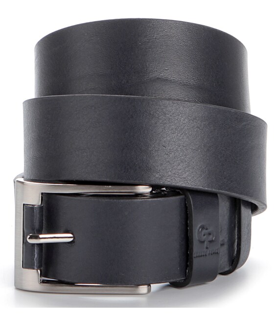 Ремінь чоловічий GRANDE PELLE 00771 Синій картинка, зображення, фото