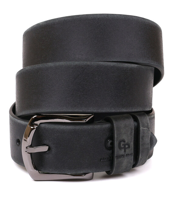 Элитный мужской кожаный ремень под джинсы GRANDE PELLE 00973 фото, картинка, изображение