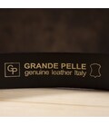 Ремень мужской GRANDE PELLE 11028 под джинсы Коричневый фото, картинка, изображение