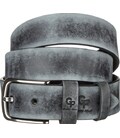 Ремень мужской Grande Pelle 11064 кожа Серый фото, картинка, изображение