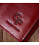 Компактне жіноче портмоне в три складання GRANDE PELLE 16788 Бордовий картинка, зображення, фото