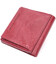 Компактное портмоне из натуральной кожи GRANDE PELLE 16798 Бордовый фото, картинка, изображение