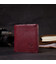 Компактное портмоне из натуральной кожи GRANDE PELLE 16798 Бордовый фото, картинка, изображение