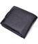 Класичне портмоне для чоловіків із блоком для карток з натуральної шкіри ST Leather 19473 Чорне картинка, зображення, фото