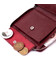 Портмоне для жінок на блискавці з натуральної шкіри ST Leather 19487 Бордовий картинка, зображення, фото
