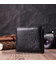 Шкіряне чоловіче портмоне із затискачем ST Leather 22481 Чорний картинка, зображення, фото
