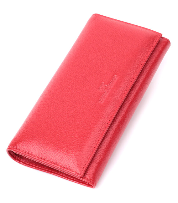 Отменный женский кошелек из натуральной кожи ST Leather 22524 Красный фото, картинка, изображение