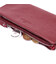 Добротный женский кошелек-клатч с двумя молниями из натуральной кожи ST Leather 22528 Бордовый фото, картинка, изображение