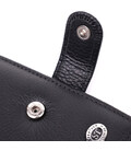Мужской трендовый бумажник из натуральной кожи ST Leather 22553 Черный фото, картинка, изображение