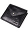 Кошелек унисекс из глянцевой натуральной кожи GRANDE PELLE 16806 Черный фото, картинка, изображение