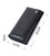 Лакированный кожаный кошелек с блоком для кредитных карт ST Leather 22683 Черный фото, картинка, изображение