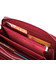 Фактурний клатч на два відділення з лакованої натуральної шкіри ST Leather 22692 Червоний картинка, зображення, фото