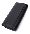 Жіночий шкіряний гаманець для карток купюр та монет ST Leather 22696 Чорний картинка, зображення, фото