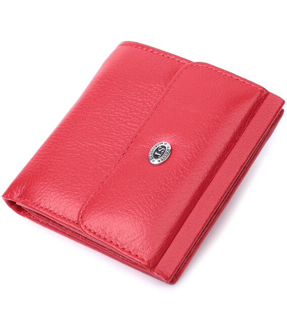 Женское удобное портмоне из натуральной кожи ST Leather 22723 Красный фото, картинка, изображение