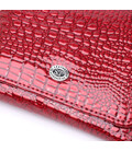 Стильный женский фактурный кошелек из натуральной кожи ST Leather 22731 Красный фото, картинка, изображение