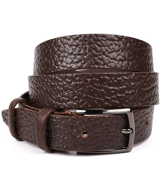 Коричневий шкіряний ремінь флотар TARWA A53062-04 ширина 30мм фото, картинка, изображение