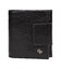 Невелике чоловіче шкіряне портмоне Grande Pelle 502410 чорне картинка, зображення, фото