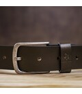 Ремень мужской под джинсы GRANDE PELLE 11255 Шоколадный фото, картинка, изображение