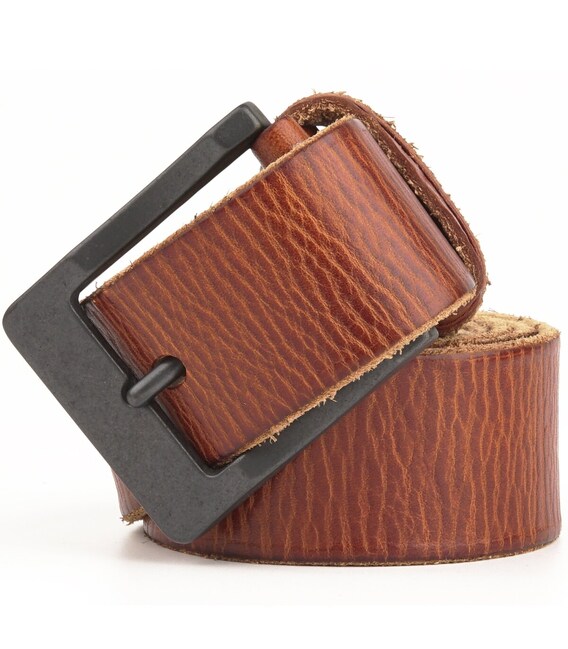 Ремень мужской Vintage 20071 Рыжий фото, картинка, изображение