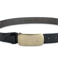 Ремень мужской автомат сasual Vintage 20122 Черный фото, картинка, изображение