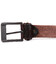 Ремень с массивной пряжкой Vintage 20128 Коричневый фото, картинка, изображение