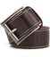 Ремень с тиснением Vintage 20129 Темно-коричневый фото, картинка, изображение