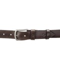 Ремень мужской с круглой пряжкой Grande Pelle 11271 Капучино фото, картинка, изображение
