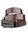 Крепкий мужской ремень с автоматической пряжкой Vintage 20210 Коричневый фото, картинка, изображение